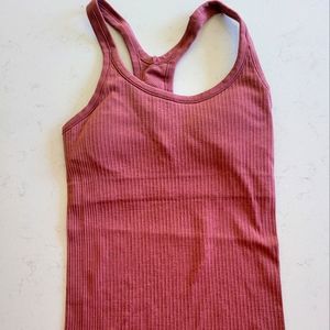 Lululemon Spiced Chai Ebb Street Tank Top Size 2